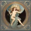 Placeholder: Alphonse Mucha-style image of the god Atlas