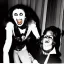 Placeholder: Photo of 1980s party with a vampire scaring a cat