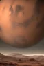 Placeholder: big mars in the sky