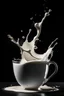 Placeholder: milk splash to a cup