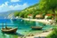 Placeholder: Peder Mork Monsted style,Croatia, Trstenik beach