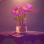 Placeholder: Exotic surreal living glass prism flowers by Chris Wood, sunbeams, intricate details, hyper realistic, 8K resolution, featured on behance