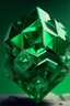 Placeholder: non-euclidian geometry giant emerald jewels house