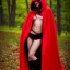 Placeholder: sultry, big buxomed red riding hood