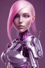 Placeholder: cyborg, pink hair,seven