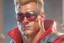 Placeholder: Photoreal Duke Nukem with shades