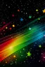 Placeholder: rainbow stars in space