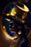 Placeholder: universe meets summer night, soulful, gold jewellery, hat, music,