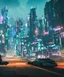 Placeholder:  4k realistic Beautiful landscape in cyberpunk city