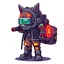 Placeholder: 2-d pixel crypto punk named kenn
