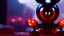 Placeholder: a spider mickey mouse hybrid, photorealism, movie screen capture, horror, sci-fi, retrofuturism, evil, demon-like