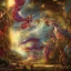 Placeholder: Magical and imaginative fantasy painting from the combination of the works of the world's greatest painters, full HD, 4K, 8K, artistic, full details.