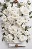 Placeholder: white floral, The dating square, fabulous style, romantic,