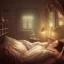 Placeholder: large cockroach asleep in bed, 8k resolution, high-quality, fine-detail, intricate, detailed matte, digital art, volumetric lighting, illustration, 3D octane render, brian froud, howard lyon, selina french, anna dittmann, annie stokes, lisa parker, greg rutowski