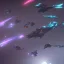 Placeholder: space fleet