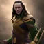 Placeholder: anime loki norse mythology face 8k quality