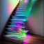 Placeholder: iridescent stairs