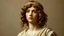 Placeholder: Greek hobbit, head and upper body, diaphanous clothing, 85mm, style John William Godward, Greek hobbit, head and upper body, diaphanous clothing, 85mm, style John William Godward