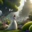 Placeholder: pixar style, volumetric summer garden environment and background, realistic painting of Kristen Stewart, looking excited, volumetric lighting, dramatic lighting, detailed digital painting, extreme dense and fine fur, anime, ornate, colour-washed colors, elegant, small minutiae, tiny features, particulars, centered, smooth, sharp focus, renderman gofur render, 8k, uhd, detailed eyes, realistic shaded volumetric lighting, sunlight caustics, backlight, centered camera view