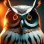 Placeholder: Owl, macro lens blur, hyperphotorealistic,studio lighting, sharp focus, unreal engine