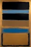 Placeholder: Abstract painting by mark rothko azure black and blue and gold