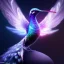 Placeholder: peacock, humming bird, fantasy art, Unreal Engine 5, lens macro,sharp focus, realistic, hyper detailed, studio lighting, neon light ambient, crystalized