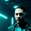 Placeholder: Actor, tom hardy, replicant man, blade runner style, rain, fog, neon ambient, gradient color, clean skin, circuits, latex coat, cyber punk, neon, tubes, portrait, studio photo, unreal engine 5, smooth color, 16 bit, god lights, ray tracing, RTX, lumen lighting, ultra deatail, volumetric lighting, 3d, finely drawn, hd.