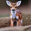 Placeholder: adorable baby deer fox