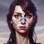 Placeholder: young Susanna Hoffs, beautiful, highly detailed face, meticulously detailed hair, ethereal fantasy hyperdetailed mist, maximalist matte painting; polished, realistic oil painting. Victorian era portrait painting, old fashioned, vintage, antique, beautiful, Unreal Engine, 16k