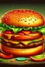 Placeholder: Create a big burger