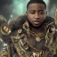 Placeholder: Nigeria singer davido as kilmonger, realistic, futuristic, heroic, 8k resolution, cinematic 4d