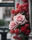 Placeholder: Capture a stunning image of a Nordic-inspired scene at 11 a.m. using a Leica Hermes Edition M7 camera. Focus on an intricate floral bouquet, and incorporate sophisticated composition, gestalt principles, and silver ratio proportions. Use volumetric lightning and crocoite colors to create a contemporary urban art gallery atmosphere. The image should be hyper-detailed, hyper-realistic, and eye-catching, showcasing the beauty of the floral bouquet and the sophisticated composition.