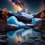 Placeholder: Icebergs, autumn trees, canyons, starry sky