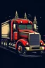 Placeholder: truck driving a merry christma