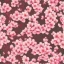 Placeholder: Japanese Cherry Blossom, seamless pattern, oil on canvas