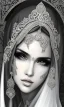 Placeholder: Arab princess, beautiful, innocent, angelic features, Arab clothes, portrait, high details