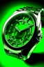 Placeholder: generate an image of green face watch for blog