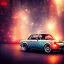 Placeholder: fiat 125p, city. high speed. bokeh. lens flare. warm lights. high detailed