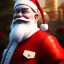 Placeholder: Santa claus driving his red Tesla convertible car, character design by cory loftis, fenghua zhong, ryohei hase, ismail inceoglu and ruan jia. unreal engine 5, artistic lighting, highly detailed, photorealistic, fantasy