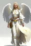 Placeholder: female traveler clothes aasimar protector