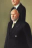 Placeholder: Pretty Portrait of a rich socialdemocratic norwegian male president in 2068