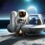 Placeholder: hyper-realistic artwork of astronaut with his pet cat inside spaceship, 8k resolution, high-quality, fine-detail, detailed matte, intricate, 3D octane render, illustration, digital art, brian froud, howard lyon, anna dittman, greg rutowski,