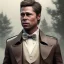 Placeholder: Full body, 3d render, Brad pitt 1800's men style, 1800's hair style, 1800's men clothes style, hyper realistic, octane render, unreal engine 5, 8k, palace background, uhd