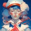 Placeholder: dream portrait of sailor by james jean