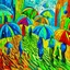 Placeholder: rainny day Fauvism