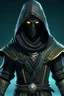 Placeholder: shadar-kai warlock hooded