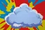 Placeholder: pop art cloud