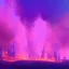 Placeholder: factory of colors. smoke rises from multi-colored glassware. color swatches in the background. hyperdetailed, warm colors, detailed painting, photorelistic, oil on canvas, light dust, futuristic. volumetric lighting