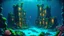 Placeholder: An ancient city under the ocean, whose buildings are covered in coral and luminous algae. The amphibious inhabitants of Atlanthea have developed architecture that glows with bioluminescence, and the city is surrounded by underwater gardens and exotic sea creatures.