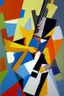 Placeholder: picasso gitaar schilderrij abstract cubisme